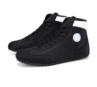 Stivaletti invernali a maglia 2026 con tomaia isolata e suola imbottita, comodi da infilare, per tutto il giorno (grigio, 46), Nero , 40 EU