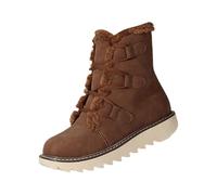 Stivaletti Invernali Donna Sportiva Curvy Stivaletti Da Neve Imbottiti Foderato Caldo Stivali Piatto Antiscivolo Lavoro Peluche Scarpe Passeggio Comode Casual Scarponi Offerta Scarponcino Snow Boots