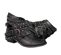 Stivaletti Marroni Donna Stivali da Donna con Tacco Scarpe Invernali Uomo Stivali Texani Donna Stivali Equitazione Donna Stivaletto Ballo Latino Elasticizzato Donna Tacco