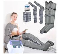 Stivaletti massaggianti per gambe, terapia della pressione per una migliore circolazione, design a 6 cavità per piede, braccia, gambe, recupero e rilassamento della vita