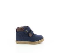 Kickers Tackeasy, Scarpe con Lacci Unisex-Bambini, Marina, 19 EU