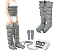 Stivaletti per pressoterapia e drenaggio linfatico per la circolazione, 6 cavità massaggianti per braccia, gambe, vita e piedi, sollievo dal dolore e rilassamento