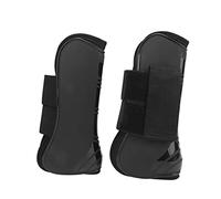 Stivaletti per Tendini di Cavallo, Design Regolabile per Protezione | Costruzione leggera, materiale PU resistente, sostiene i tendini, stile slip-on, cinghie a sgancio rapido