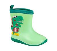 Stivaletti Pioggia Bambino con Stampa Leggeri Comodi Ragazze Ragazzi Cartoon Stivali Antiscivolo Gomma PVC Impermeabile Stivali da Pioggia Bambina 2-11 Anni