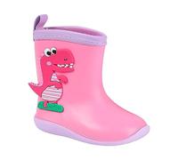 Stivaletti Pioggia Bambino con Stampa Leggeri Comodi Ragazze Ragazzi Cartoon Stivali Antiscivolo Gomma PVC Impermeabile Stivali da Pioggia Bambina 2-11 Anni