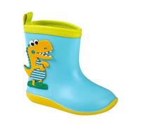 Stivaletti Pioggia Bambino con Stampa Leggeri Comodi Ragazze Ragazzi Cartoon Stivali Antiscivolo Gomma PVC Impermeabile Stivali da Pioggia Bambina 2-11 Anni