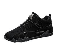 Stivaletti Sneakers Uomo Running Sport in Pelle Basket Uomo Piattaforma di Lavoro Scarpe da Escursionismo Camminare Legere Scarpe da Ginnastica e Sport Basquettes Scarpa Ortopedica Scarpe di Sicurezza