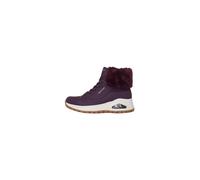 Stivaletto con pelliccia SKECHERS UNO RUGGED - Fall Air 167274/WINE Donna