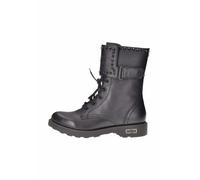 Cult Anfibio Nero in Pelle con lacci e Zip da Donna - 36