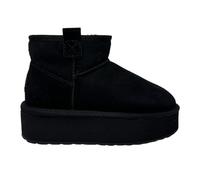 EMU Australia FOY FLATFORM MICRO W13073 BLACK STIVALETTO DONNA (40)
