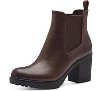 Stivaletto Marco Tozzi con gomma Tronchetto donna con tacco comodo a blocco e...