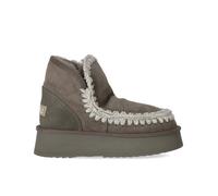 STIVALETTO MINI ESKIMO PLATFORM GRIGIO MOU 40
