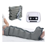 Stivali a compressione ad aria, massaggiatore pneumatico per gambe per linfedema, supporto per la circolazione, sollievo dal gonfiore e gestione del dolore, dispositivo di rilassamento per gambe, vita