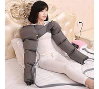 Stivali a compressione d'aria Massaggiatore per gambe Macchina per massaggio gonfiabile per gambe Braccio per piedi Massaggiatore pneumatico per circolazione d'aria per gonfiore della circolazione