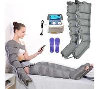 Stivali a compressione per drenaggio linfatico per gambe e braccia, massaggio pressoterapico per alleviare il dolore, miglioramento della circolazione e riduzione del gonfiore