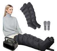 Stivali a compressione Recovery System, massaggiatore elettrico per gambe a compressione d'aria, macchina per massaggio rilassante a piedi, polpacci e cosce, massaggiatori per gambe per dolo