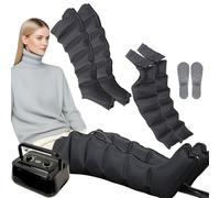 Stivali a compressione Recovery System, massaggiatore elettrico per gambe a compressione d'aria, macchina per massaggio rilassante a piedi, polpacci e cosce, massaggiatori per gambe per dolo