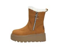 Stivali al Ginocchio con Tacco da Donna Eleganti Sneakers Invernali Cuissard Lacci Texani