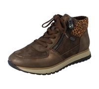 Stivali Alla Caviglia In Vera Pelle Rieker-Tex Con Doppia Zip, 49040