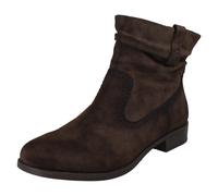 Stivali Alla Caviglia Rieker Donna Zip Invernali In Pile 77042 Marrone