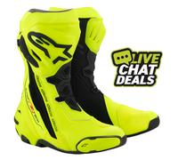 Stivali Alpinestars Supertech R Flo giallo nero (ultima versione)