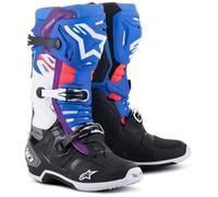 stivali alpinestars tech 10 supervented - blu / bianco / nero N 43