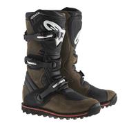 Stivali Alpinestars Tech T Trial Motocross Enduro Marrone/Nero