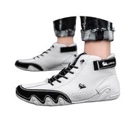 Stivali Alti in Fatti a Mano Scarpe Beck da Uomo Sneakers Casual in Impermeabili Stivaletti a Piedi Nudi Traspiranti Antiscivolo Scarpe da Passeggio Casual Fatte a Mano alla scarpe comode uomo uomo