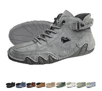 Stivali alti in pelle scamosciata fatti a mano - Scarpe Beck unisex for esterni Explorer Stivali Chukka leggeri impermeabili Scarpe da ginnastica casual traspiranti antiscivolo for passeggiate Escursi