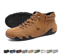 Stivali alti in pelle scamosciata fatti a mano - Scarpe Beck unisex for esterni Explorer Stivali Chukka leggeri impermeabili Scarpe da ginnastica casual traspiranti antiscivolo for passeggiate Escursi