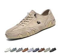 Stivali alti in pelle scamosciata fatti a mano - Scarpe Beck unisex for esterni Explorer Stivali Chukka leggeri impermeabili Scarpe da ginnastica casual traspiranti antiscivolo for passeggiate Escursi