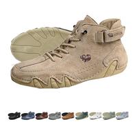 Stivali alti in pelle scamosciata fatti a mano - Scarpe Beck unisex for esterni Explorer Stivali Chukka leggeri impermeabili Scarpe da ginnastica casual traspiranti antiscivolo for passeggiate Escursi