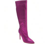 Stivali alti sopra il ginocchio con strass - Stivali glamour con tacco a spillo I mille feux avecces cuissardes vert émeraude ornées de strass, véritables pièce maîtresses d'un glamour e audacieux.Il