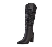 Stivali Alti Stivali Equitazione Bambina 37 Stivali Estivi Donna Morbidi Neri Stivali Donna Estivi Traforati Fashion Stivali Stivaletti Ciabatte Donna estive casa Sandali Bianchi Tacco Nero-1 39