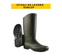 Stivali Di Sicurezza Da Lavoro In PVC Per Campo Agricolo, Pesca e Caccia - Verde