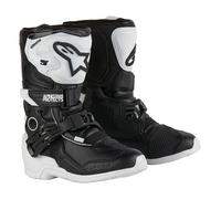 Alpinestars Tech 3S Stivali da motocross per bambini, nero-bianco, taglia 30 31