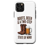 Stivali Birra & Due Passi - Country Line Dancing Western Custodia per iPhone 11 Pro