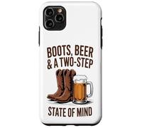 Stivali Birra & Due Passi - Country Line Dancing Western Custodia per iPhone 11 Pro Max