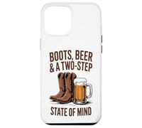 Stivali Birra & Due Passi - Country Line Dancing Western Custodia per iPhone 12 Pro Max