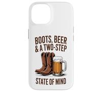 Stivali Birra & Due Passi - Country Line Dancing Western Custodia per iPhone 14