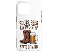 Stivali Birra & Due Passi - Country Line Dancing Western Custodia per iPhone 16 Pro