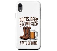 Stivali Birra & Due Passi - Country Line Dancing Western Custodia per iPhone XR