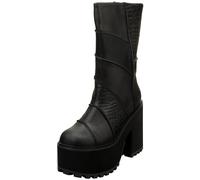 Stivali Buffalo KILLAH PATCH VEGAN Donna Neri con Tacco - 38 EU