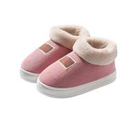 Stivali Caldi per l'inverno, comode Pantofole con Suola Spessa, Ideali per Uso Interno ed Esterno, in Morbido Pile per Il Massimo Comfort. (38)