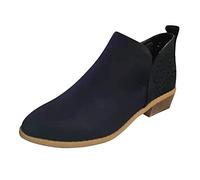 Stivali camperos Donna Fashion Stivali Stivaletti da Donna Stivali Moto Racing 47 Stivali Invernali Donna Scarpe da Donna Platform Sandali Zeppa Donna Scarpe Casual Donna Bianche Nero #1 8.99