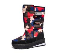 Stivali Chelsea Comode Slip On Scarpe con Tacco a Zeppa Casual Sportive Outdoor Giardinaggio Boots Donna Stivaletti Pioggia
