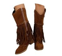 Stivali Chelsea Comode Stivaletti Morbidi Tacco Basso con a Zeppa Comodo Camminata Corti alla Caviglia Donna Motociclista Bassi Pioggia