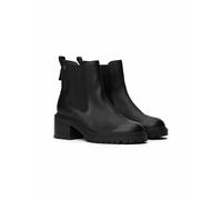 Stivali Chelsea con tacco, in pelle Nero 41