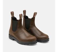 Stivali Chelsea in pelle, 1609 Marrone 36