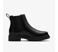 Clarks Orinoco3 Lane Womens Black Leather, 6.5